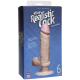 The Realistic® Cock Vibrating 6” - White