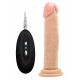 RealRock VIBRATING Realistic Pale Flesh Cock | 8 Inches