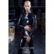 Mister B Rubber Full Body Suit With Zip | Black