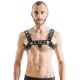 Mister B Rubber Chest Harness Premium | Black
