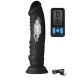 Zeus E-Stim Pro - Vibrating + E-Stim Silicone Dildo