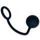 Titus Silicone Series: Cock Ring with Anal Ball |60mm