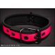 Mr S Leather NEO Puppy Collar Pink