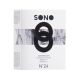 SONO: No.24 Cock Ring 2 Pack | Black Silicone