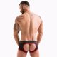 FETISH GEAR Core Jock Boxer | Black & Red