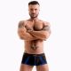 FETISH GEAR Core Boxer Trunk | Black & Royal Blue