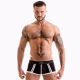 FETISH GEAR Core Boxer Trunk | Black & White