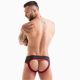 FETISH GEAR Core Jock Brief | Black & Red
