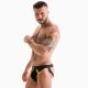FETISH GEAR Core Jockstrap | Black & Yellow