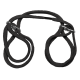 Japanese Style Bondage - 100% Cotton Wrist or Ankle Cuffs | Black