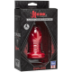 KINK by Doc Johnson: Wet Works EXPLORE Tunnel Butt Plug | Standard Red