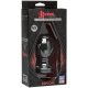 KINK by Doc Johnson: Wet Works EXPLORE Tunnel Butt Plug | XL Black