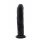 RealRock REALISTIC Cock: Black Anal Dildo | 12.2 Inches