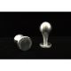 Ballistic Metal POP Rounded Butt Plug | Medium