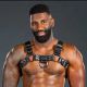 Mr. S Leather Piped Bulldog Harness Black/Black