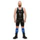 Mister B Rubber Muscle Shirt | Black/Blue