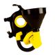 XTRM Piss Mask | Black/Yellow