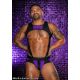 MR.S LEATHER Archer Body Harness | Purple