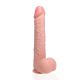 RealRock Extra Long Straight Dildo with Balls 15" / 38 cm  | Cream