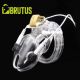 BRUTUS Volt Cage - Electro Chastity Cage Clear