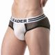 Leader Loaded Briefs | White