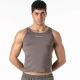 Leader Sports Crop Tank Top | Taupe