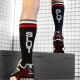 Football Sock SLUT | Black/Red/White