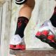 Boxer Barcelona Skater Socks Black/Red - FIST