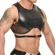 STUD ECHELON Cropped Harness Top | Black