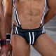 Mr.S Leather FuckGear Full Access Brief | Black/White