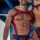 Mr.S Leather FuckGear Crossbow Harness Black/Red