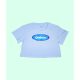BABES CROP Tee | Blue