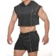 STUD PAX PRIDE EDITION Crop Top | Black