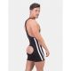Barcode Berlin DASTIN Backless Singlet | Black/White