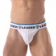 Leader ID Jockstrap PUP | White
