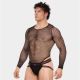 Barcode Berlin Fishnet Body Combo | Black