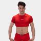 Barcode Berlin Talon Crop Top | Red