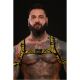 Strapp Metal Chaos Chest Harness | Black & Yellow