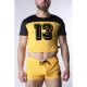 Cell Block 13 Starter Cropped Tee | Yellow