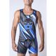 Cell Block 13 Kennel Club Lightning Singlet | Blue
