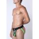 Cell Block 13 Kennel Club Lightning Snap Off Jockstrap | Lime