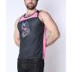 Cell Block 13 Kennel Club Dark Pup Tank Top | Pink