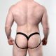Dark Room Push-Up Thong | Black