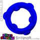 Oxballs SPINNER Silicone Cockring | Glacier Blue