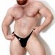 Dark Room Violation Thong | Black