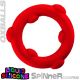 Oxballs SPINNER Silicone Cockring | Red