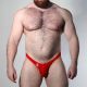 Dark Room Violation Thong | Red