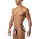 Nasty Pig Lift Club Jock Strap | Black/Red