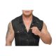 STUD DURANGO Cowboy Vest Denim | Black