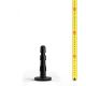 Hung System Mega Strap On Insert Plug | Black